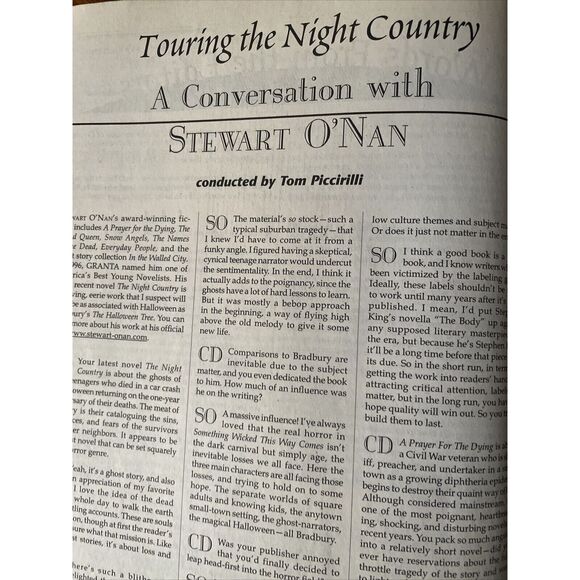 Cemetery Dance #48 Horror Magazine 2004 Richard T Chizmar - Picture 3 of 12